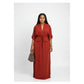 Vintage Short Sleeve Maxi Dress