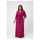 Vintage Short Sleeve Maxi Dress