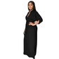 Vintage Short Sleeve Maxi Dress