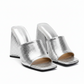 Lazy Slip On  Square heel Open Toe