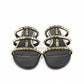 Strap Push-in Flat Sandals