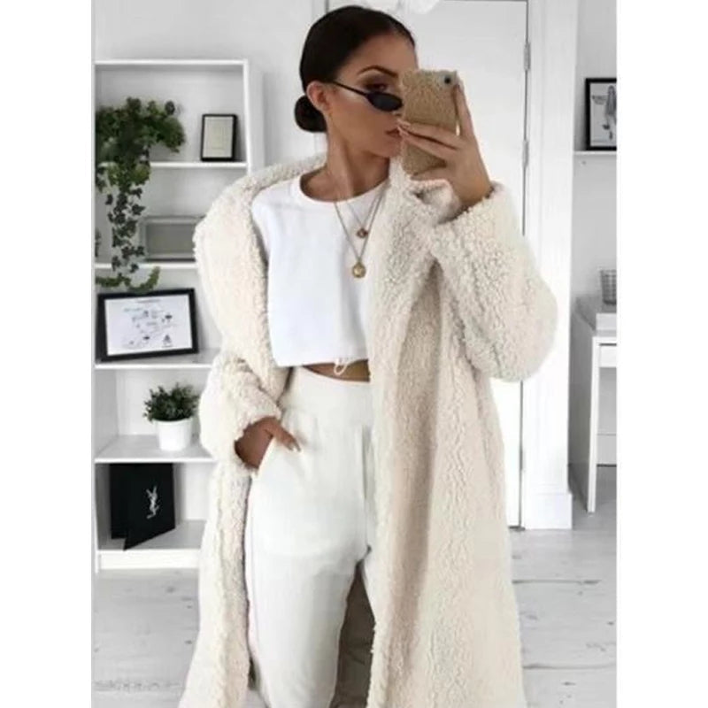 Faux Fur Teddy Coat. – YELLOW SUB TRADING