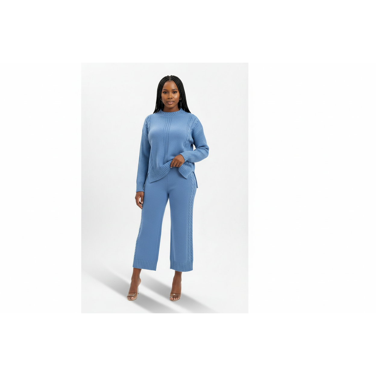 Chiquease Simple Casual 2 Piece Winter Set