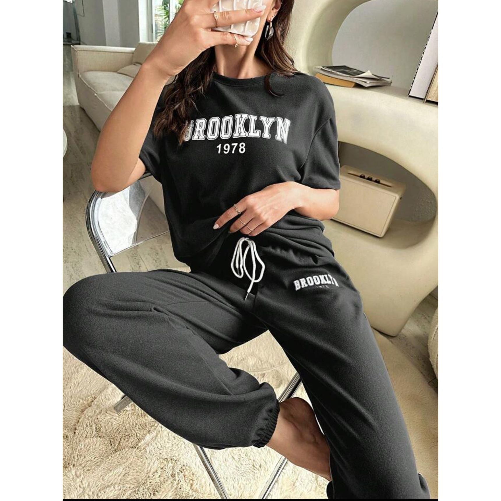 Brooklyn Tracksuit 2 Piece Set.