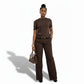 Women's Long Straight-Leg Trousers