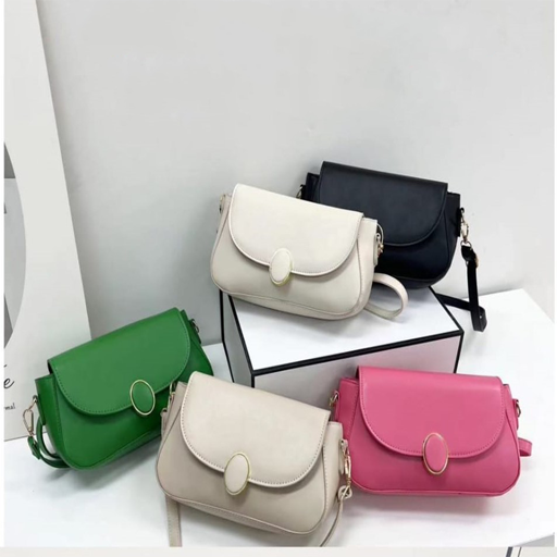 Crossbody Solid Color Handbag