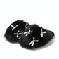 Bow Knot Household Cotton Slippers