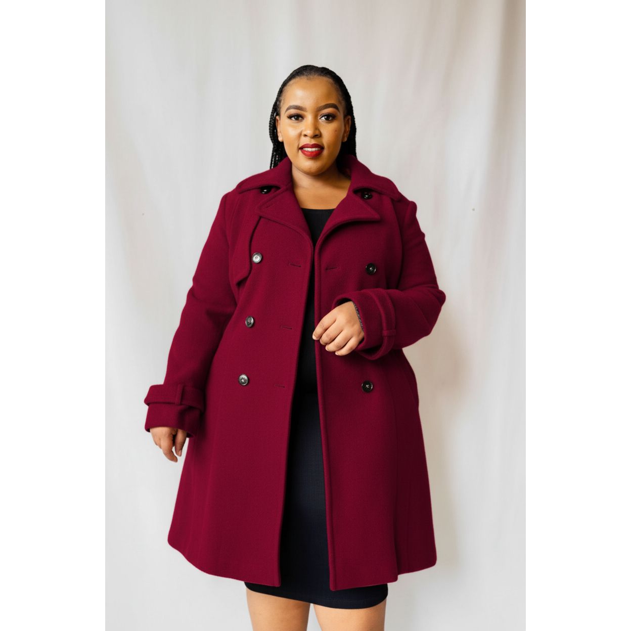 Vintage Buttoned Coat
