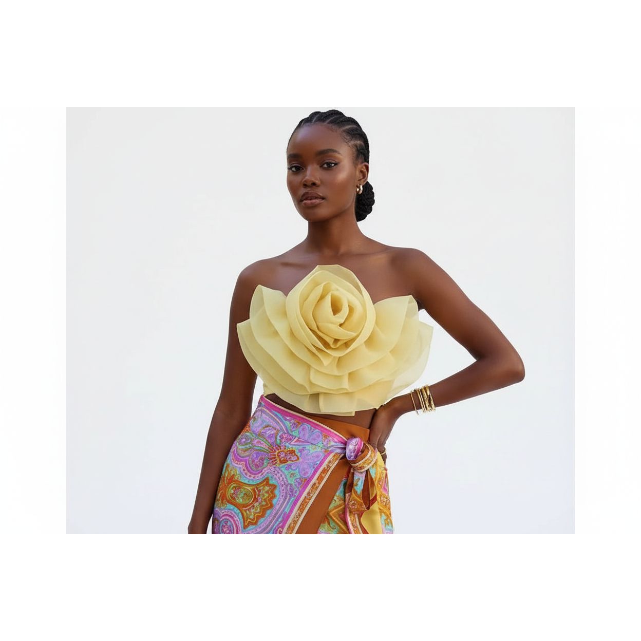 Fashion Sleeveless Crop Top