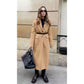 Vintage Buttoned Long Coat