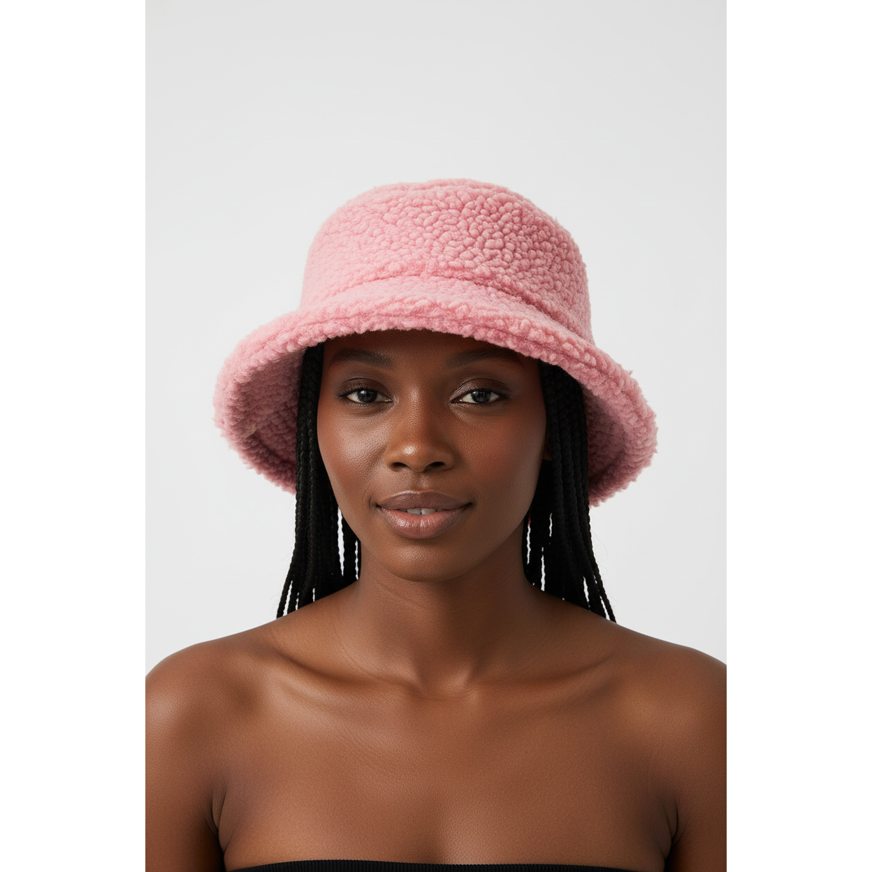 Faux Fur Winter Bucket Hat