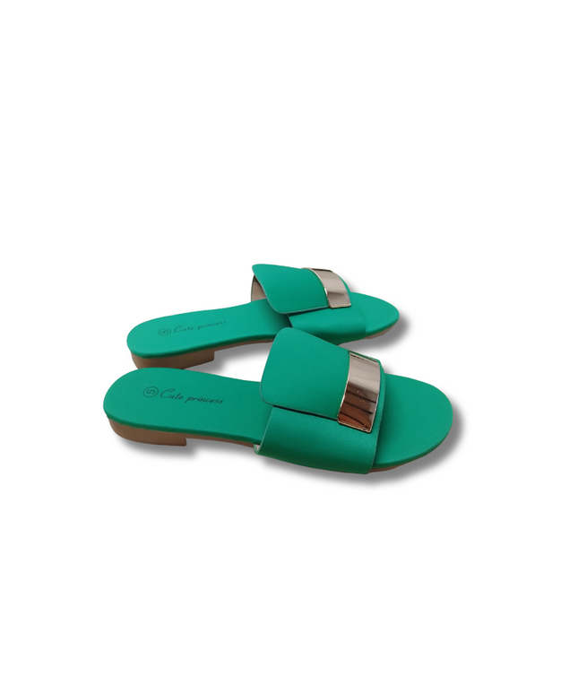 Slide Flat Sandals