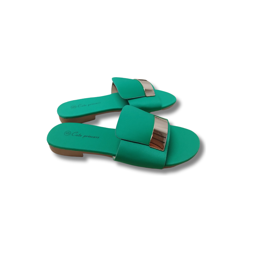Slide Flat Sandals