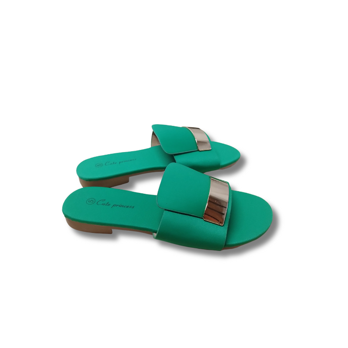 Slide Flat Sandals