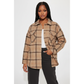 Plaid Collar Shirt