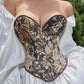 Lace Up Off Shoulder Shaping Corset Top.