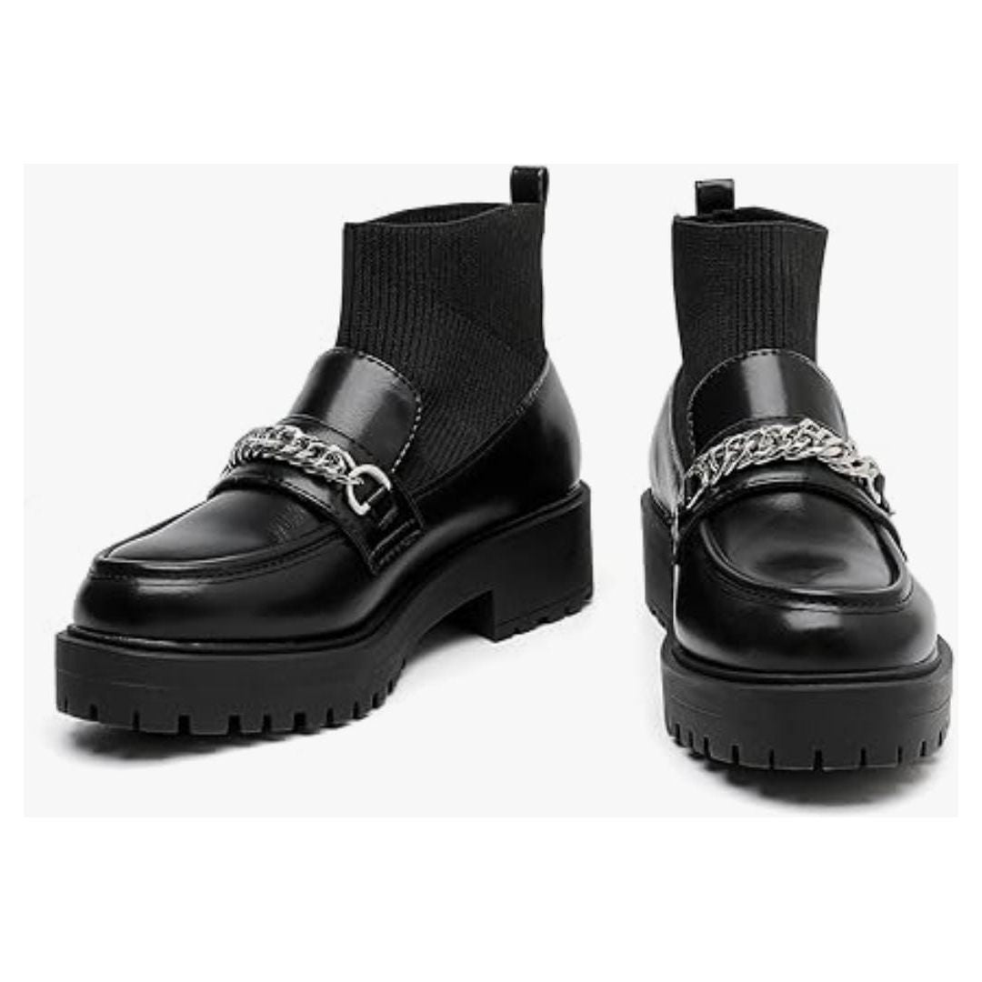 Vintage Chained Flat Shoes