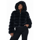 Hooded Faux Fur Winter Coat