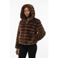 Hooded Faux Fur Winter Coat