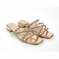 High Square Heel Mules Sandals.
