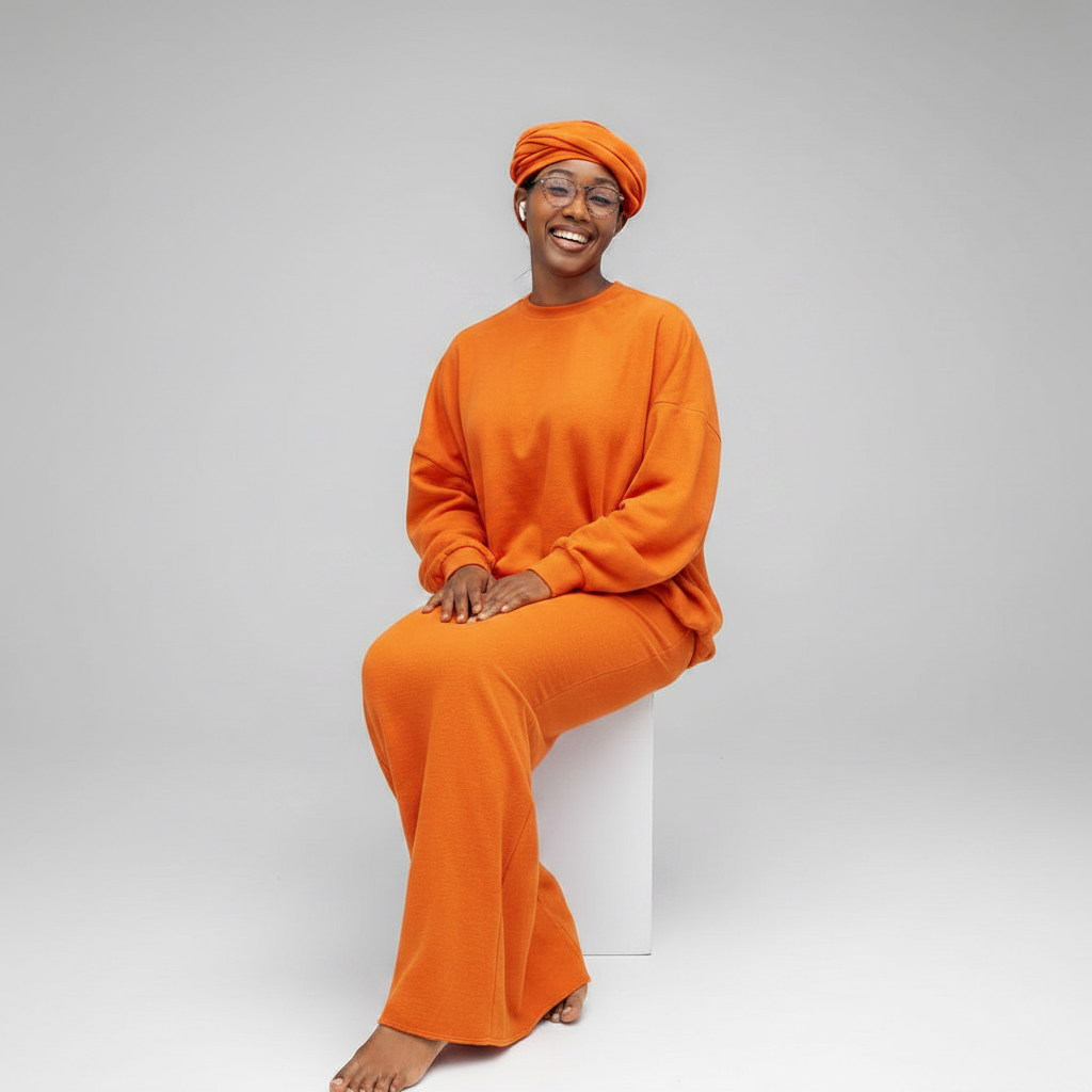 Sexy Loose Solid Color 3 Piece Set