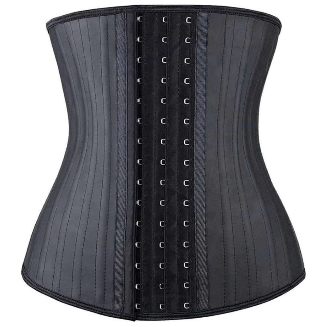 25 Steel Bone Latex Waist Trainer – Tummy Control Shapewear
