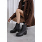 Vintage Ankle Leather Boots