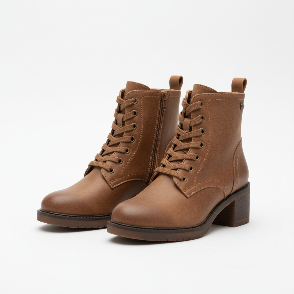 Vintage Ankle Leather Boots