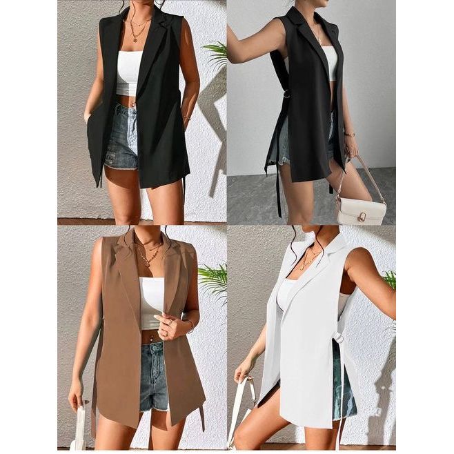 Stylish Women's Sleeveless coat