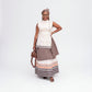 Multi-Color African Sleeveless Maxi Dress