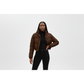 Cropped padded jacket