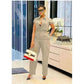 Short Sleeve Side Pocket Jumpsuit