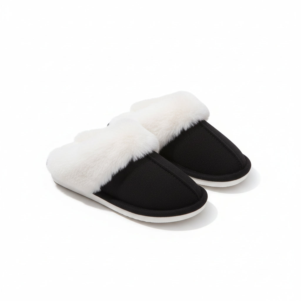Winter Fluffy Cozy Slip On Slippers