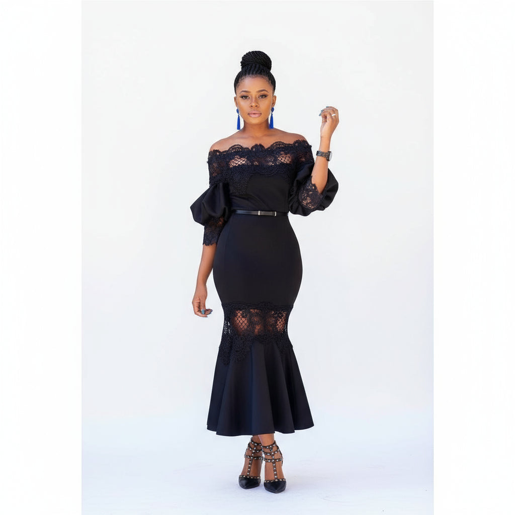 Bodycon Off Shoulder Dress