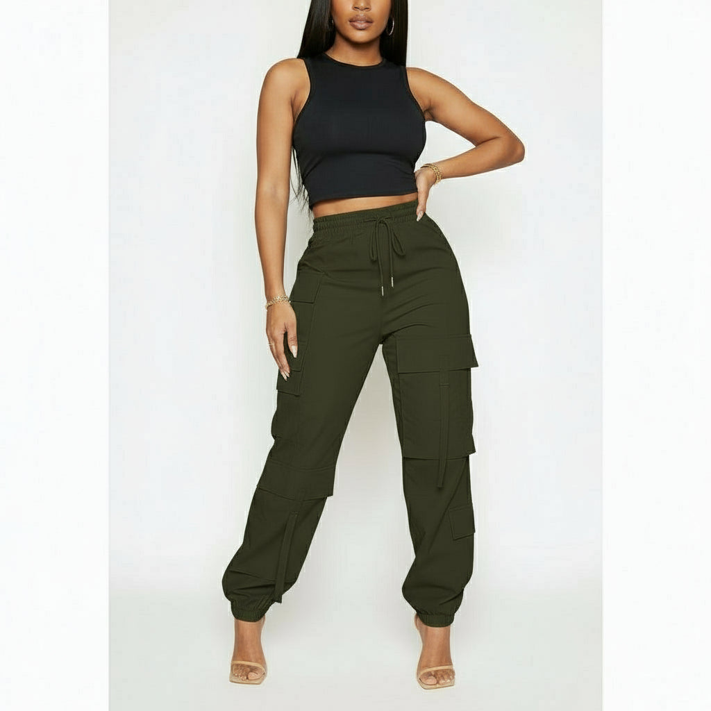 Casual Multi-Pockets Pants