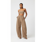 High Waisted Wide Leg Elegant Loose Fit Pants