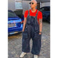 Denim Big Pocket Jumpsuit