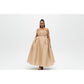 Women's Midi Puffball Dress