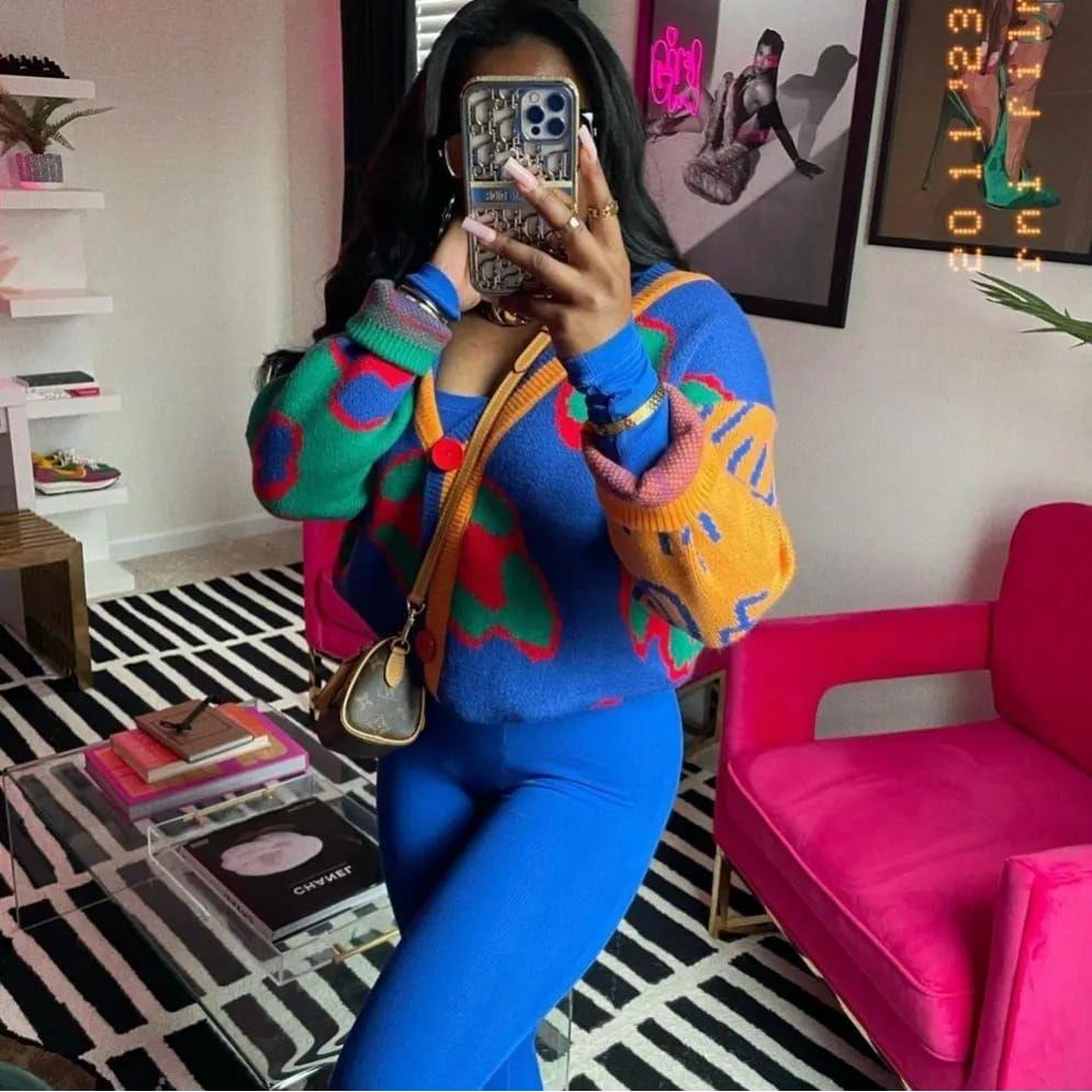 Knitted Long Sleeve Top