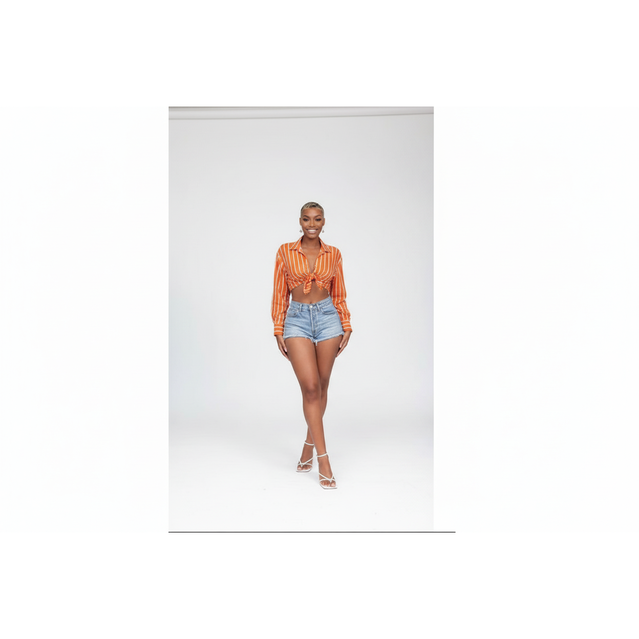 Sexy Striped Long Sleeve Top