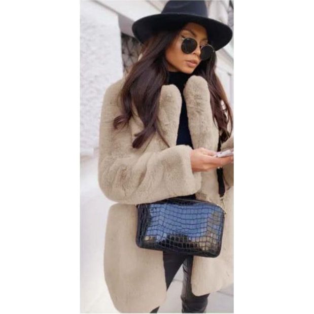 Faux Fur Warm Short Jacket