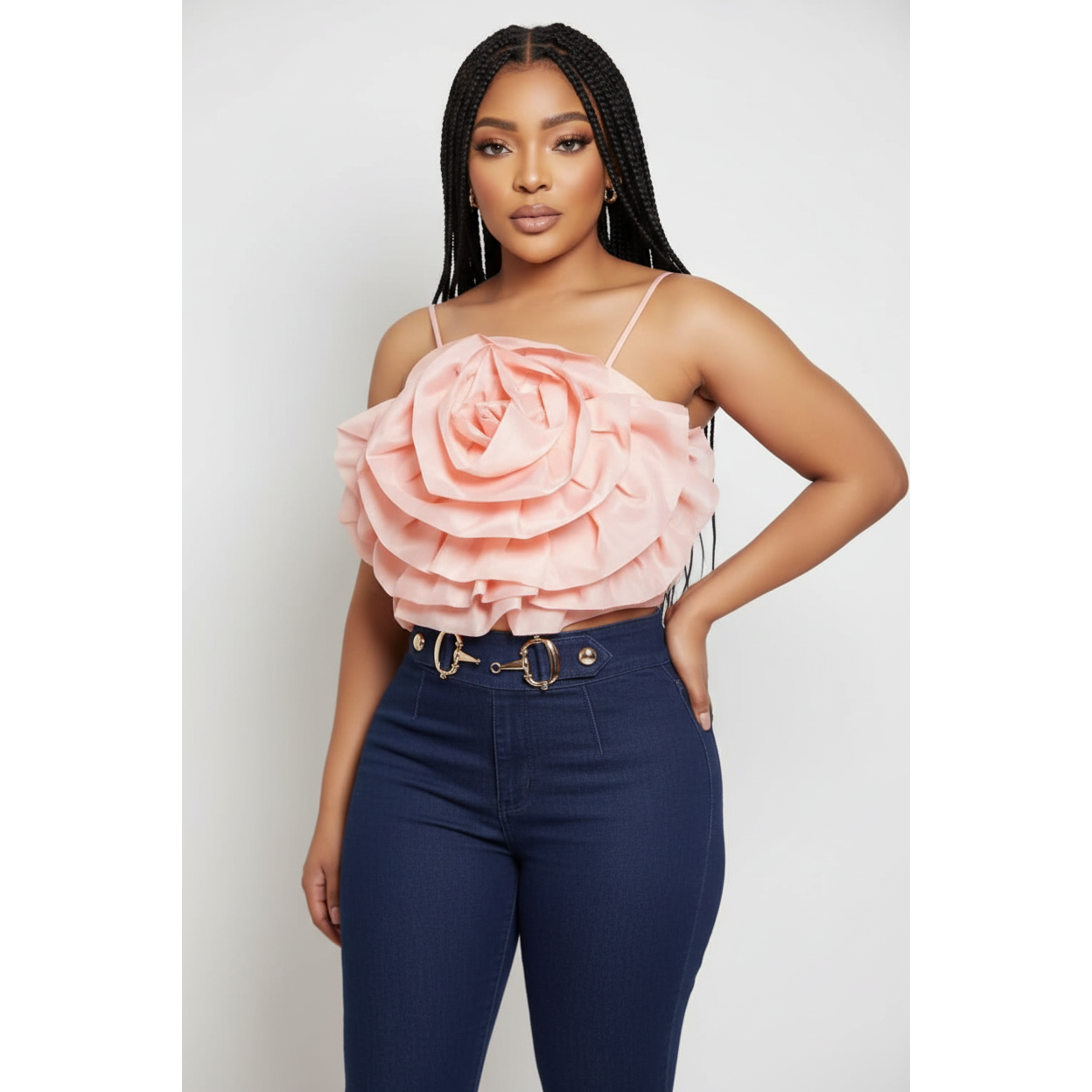 Fashion Sleeveless Crop Top