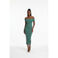 Knitted Off Shoulder Bodycon Dress
