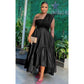 One Shoulder Elegant Maxi Dress