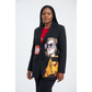 Character Print Blazer