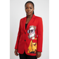 Character Print Blazer