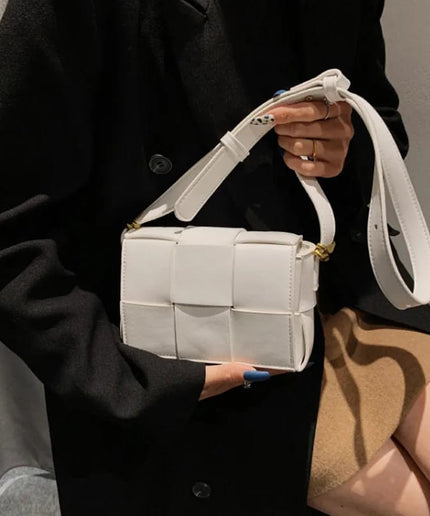 Portable Crossbody Leather Handbag