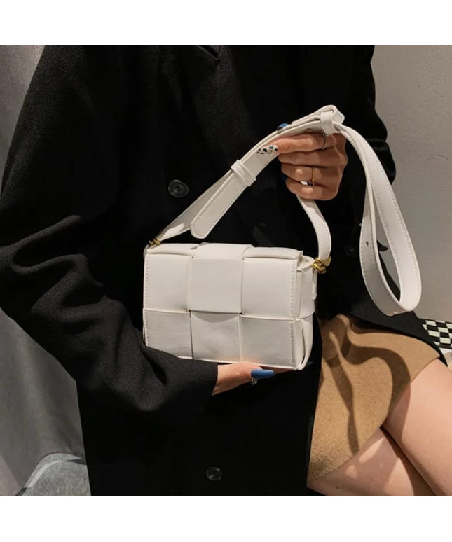 Portable Crossbody Leather Handbag