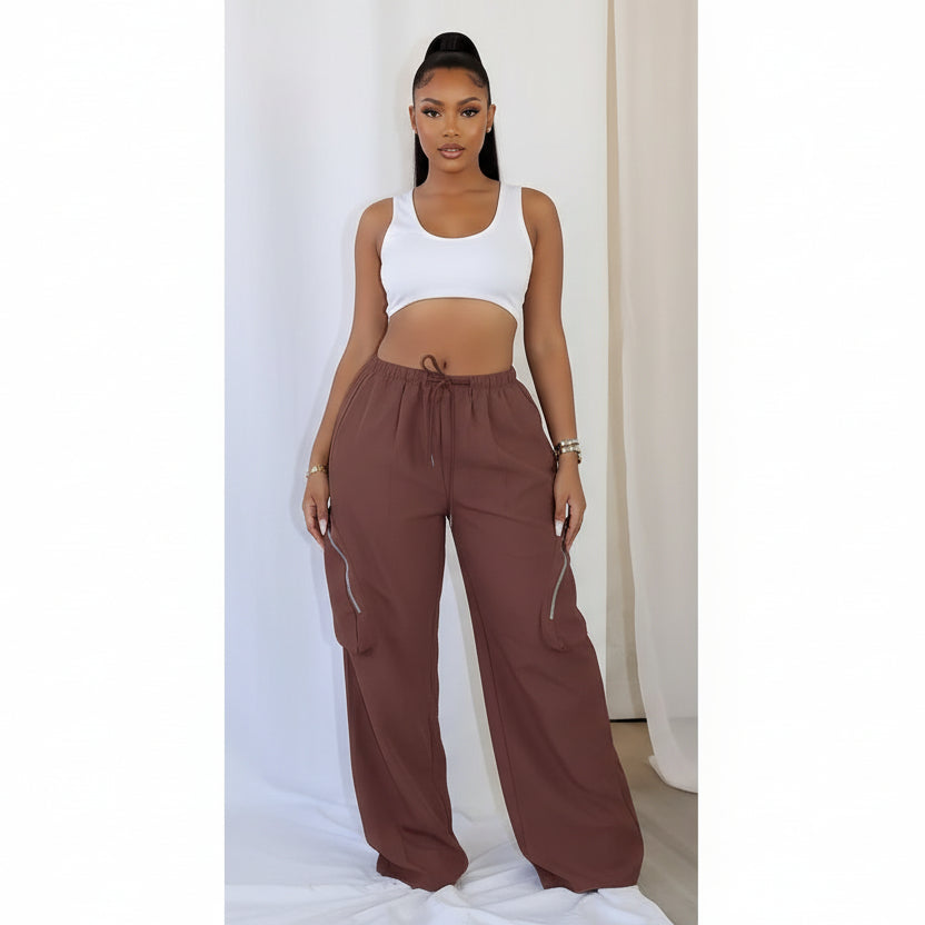 Parachute High-Rise Cargo Pants