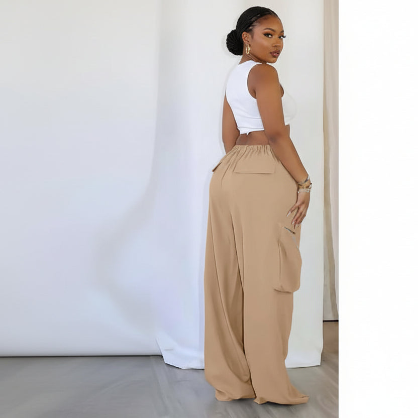 Parachute High-Rise Cargo Pants